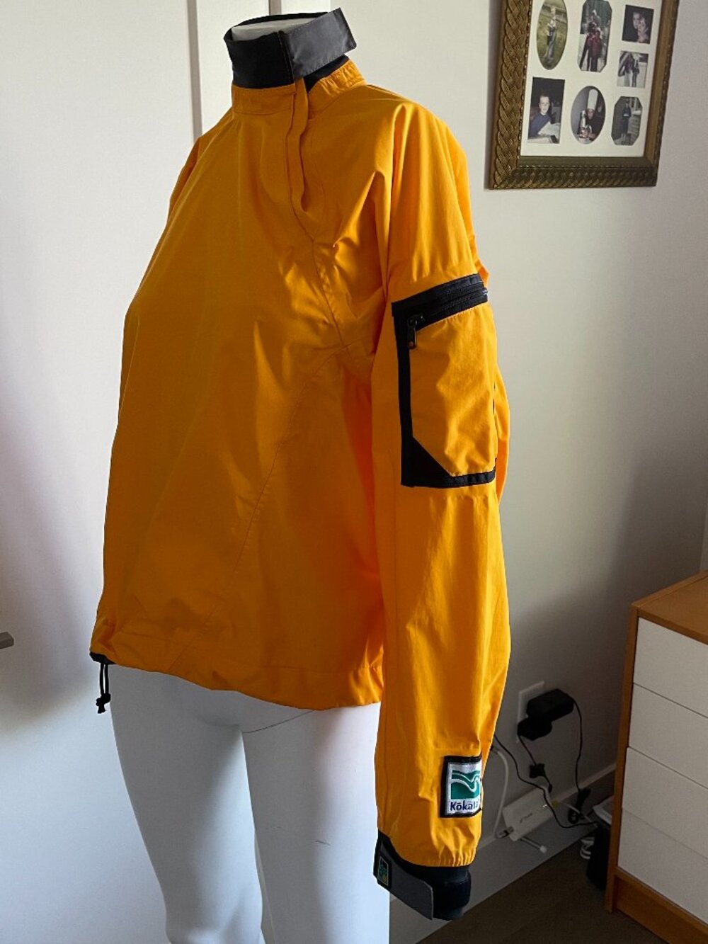 Kokatat Stoke High Performance Dry Top Style 24422 100% Nylon Orange Black Sz M - Picture 4 of 14